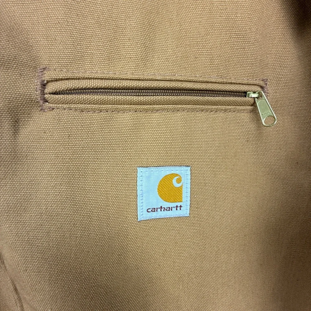 Carhartt Detroit Jacket Blanket Lined Mens 3XL J001 BRN Brown NWT NOS - Picture 10 of 15